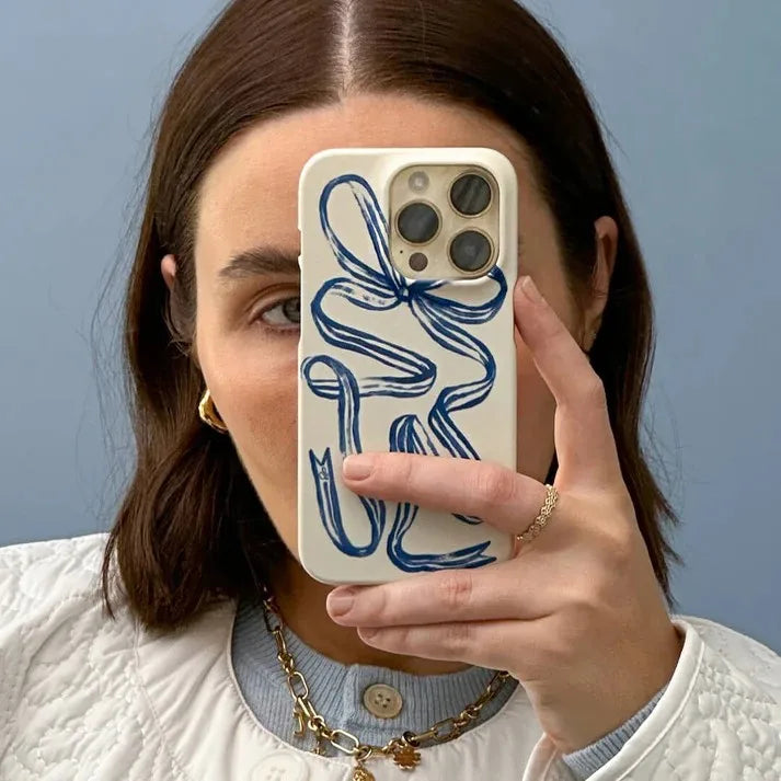 Bowerbird Ribbon Phone Case for iPhone