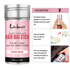 Professional Styling Wax for Women Anti-frizz Pomade Smoothing Broken Back Hair Mud Messy Hairs Control Wax Rod for Natural Wigs