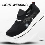 Mesh Lightweight Work Sneakers Steel Toe Men Women Work Safety Shoes Breathable