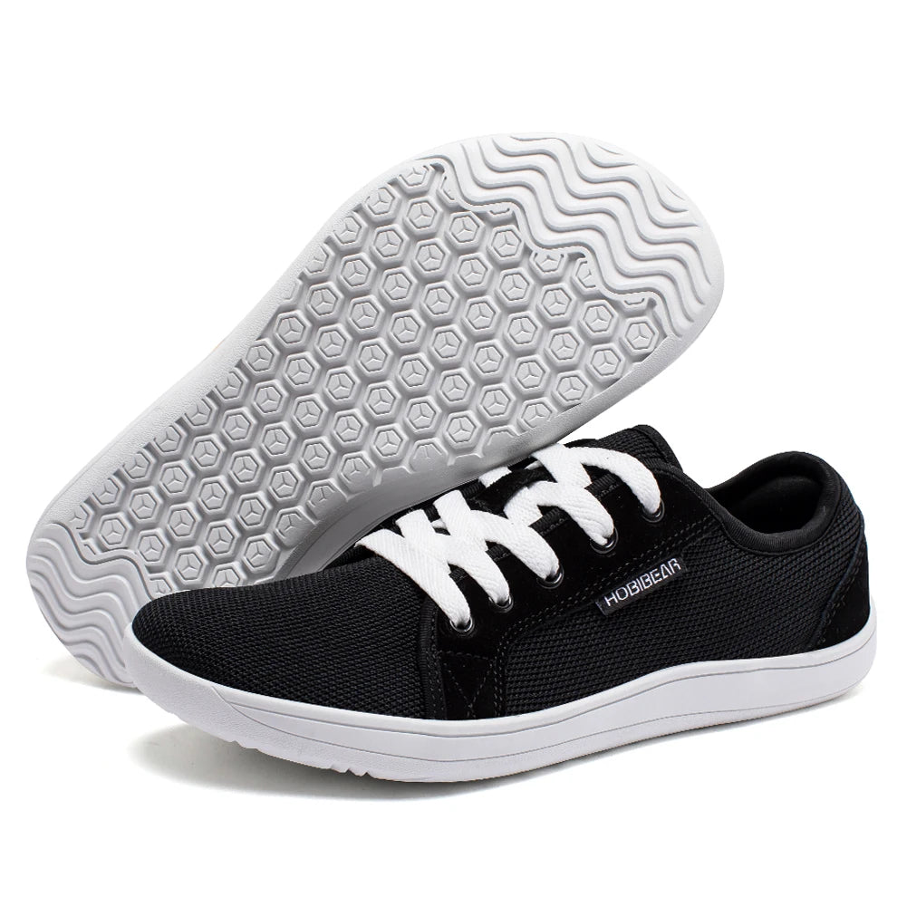 HOBIBEAR Wide Barefoot Shoes for Unisex Outdoor Running