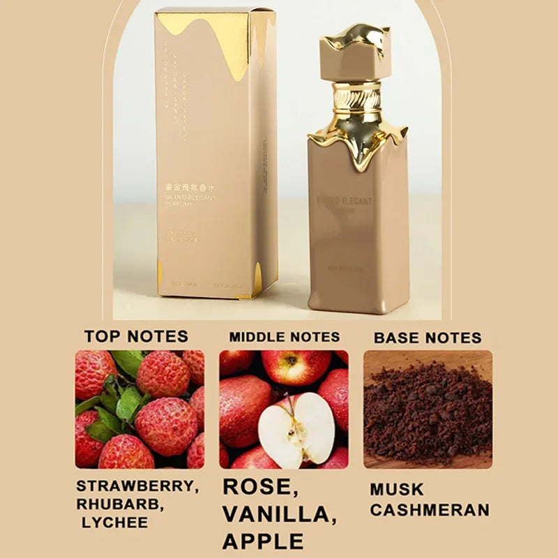 Arabian Senior Women's Perfume Rich Cream Muffin Caramel Vanilla Light Perfume Lasting Fresh Floral Fruity Fragrance Body Spray