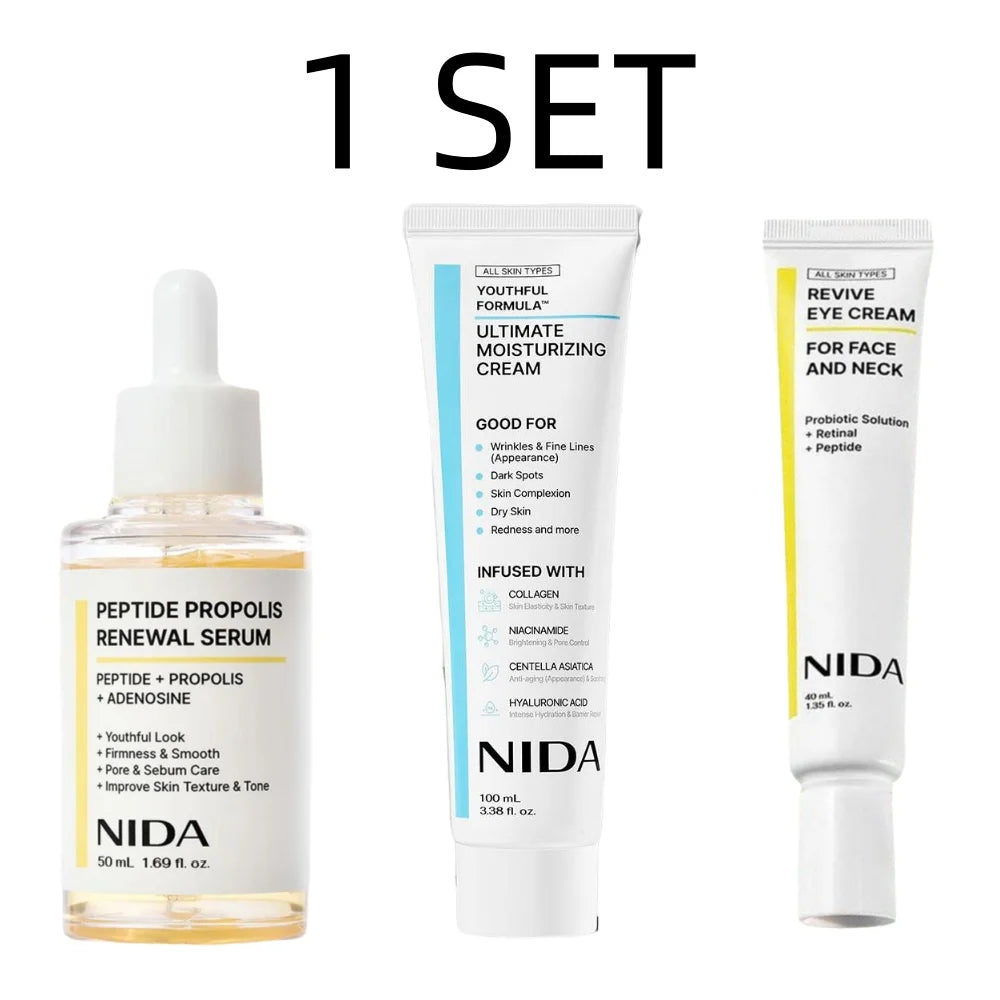 NIDA Korea Moisturizing Ultimate Cream Retinol Revitalizing Eye Cream Anti-Aging Moisturizing Propolis Essence Skin Care