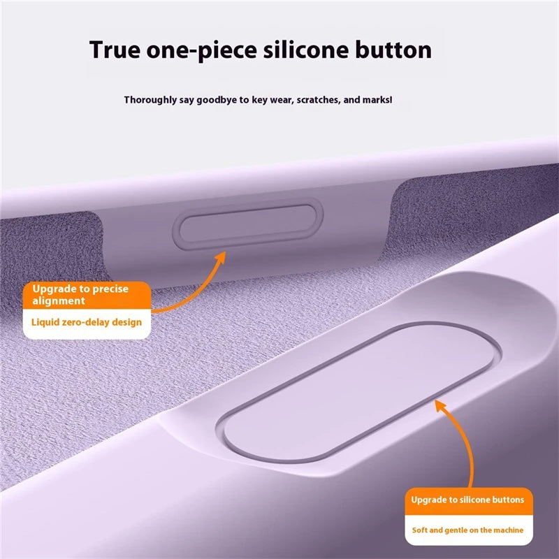 Slim Liquid Silicone Magnetic Magsafe Case for IPhone