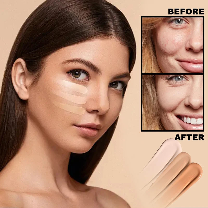 14 Shades of Matte Concealer - Complete Coverage Formula,Long-Lasting,Waterproof Foundation Makeup Contouring for Face And Body