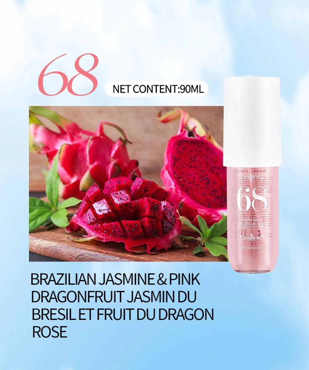 90ml perfume Alcohol Free Brazilian Digital Perfume Body Hair Long Last Fragrance Spray Niche Long-lasting Fragrance Pheromone