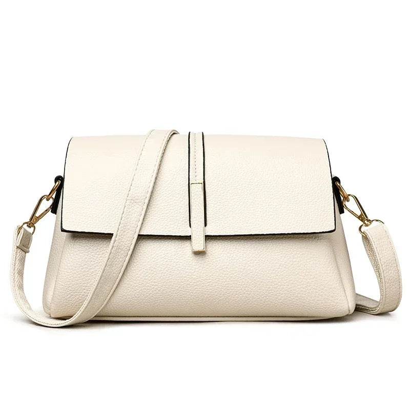 PU Women's Bag 2024 New Fashion Soft Leather Shoulder Bag,Large Capacity Casual Crossbody Bag,Moda Pequeña Bolsa Cuadrada - Imbasat