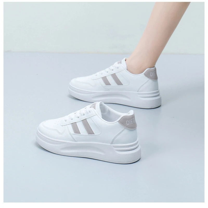 Basket Femme 2025 New Fashion Women Casual Shoes New Versatile White Shoes for Women Sneakers Gym Sports Shoes Female Trainers