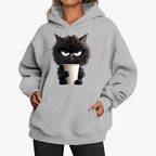 Funny Cat New Fashion Women's Hoodies Spring Autumn Winter