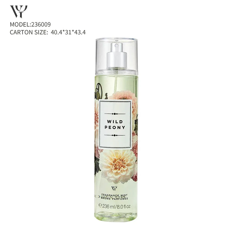 Women's Long Lasting Light Fragrance Victoria Fragrance Body Spray With Various Flavors Skin Care 236ml