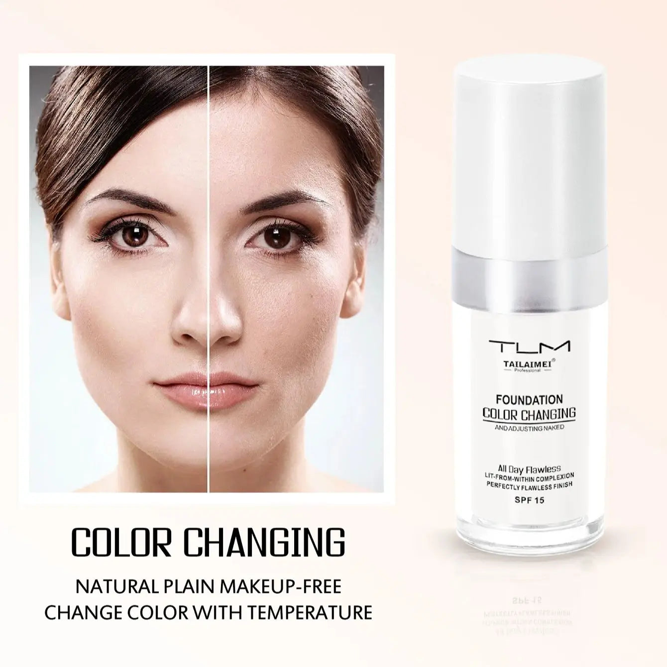 Magic Color Changing Foundation Liquid Soft Matte Long Lasting Hydrating