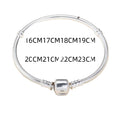 Handmade Original Fine Jewelry 925 Sterling Silver Charm Bracelet Soft Smooth Snake Bone Bracelets For Women