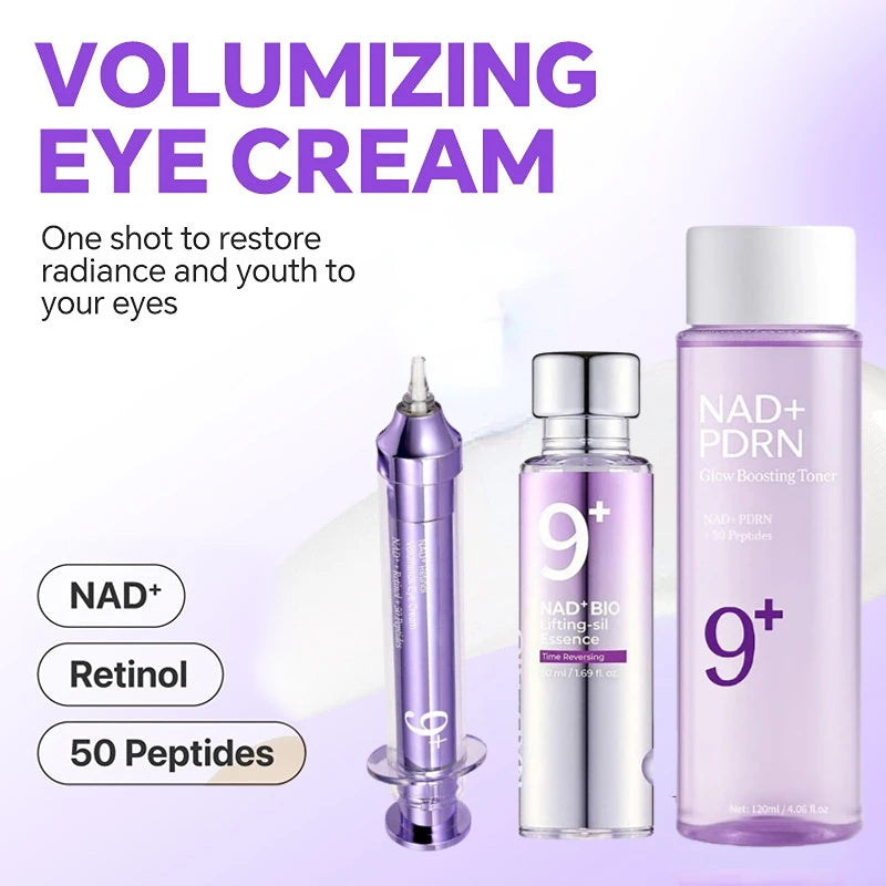 Korean NAD PDRN Glow Boosting Toner BIO Lifting-sil Essence Retinol Volmetox Eye Cream Anti Wrinkle Fade Fine Lines Skin Care
