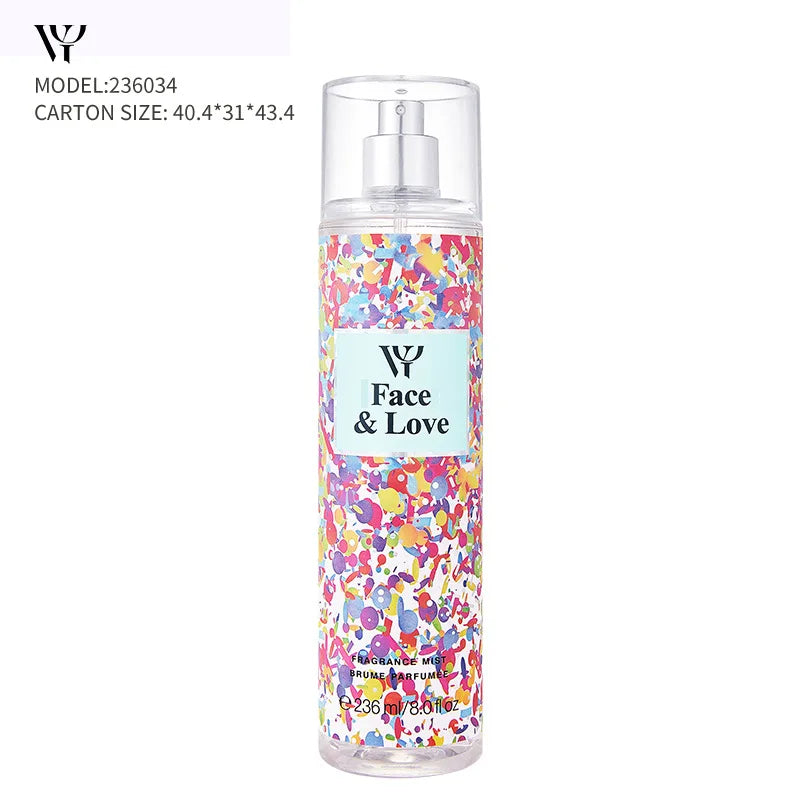 Women's Long Lasting Light Fragrance Victoria Fragrance Body Spray With Various Flavors Skin Care 236ml