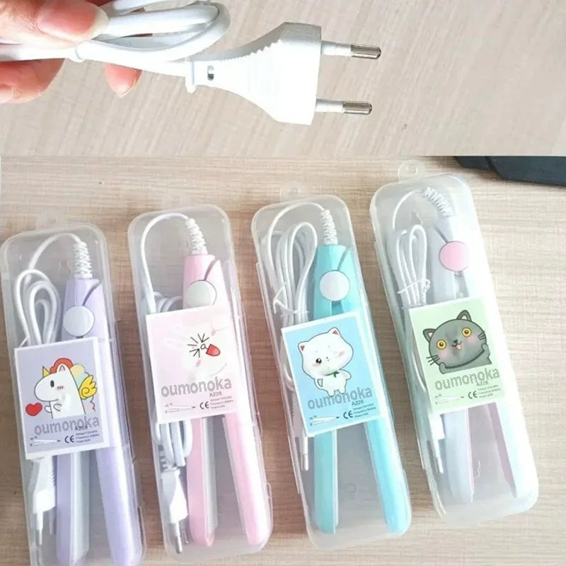 3-in-1 PTC Hair Straightener Styling Appliances Hot Combs Tools Heated Flat Iron Beard Styler Professional Brush Curling Iron