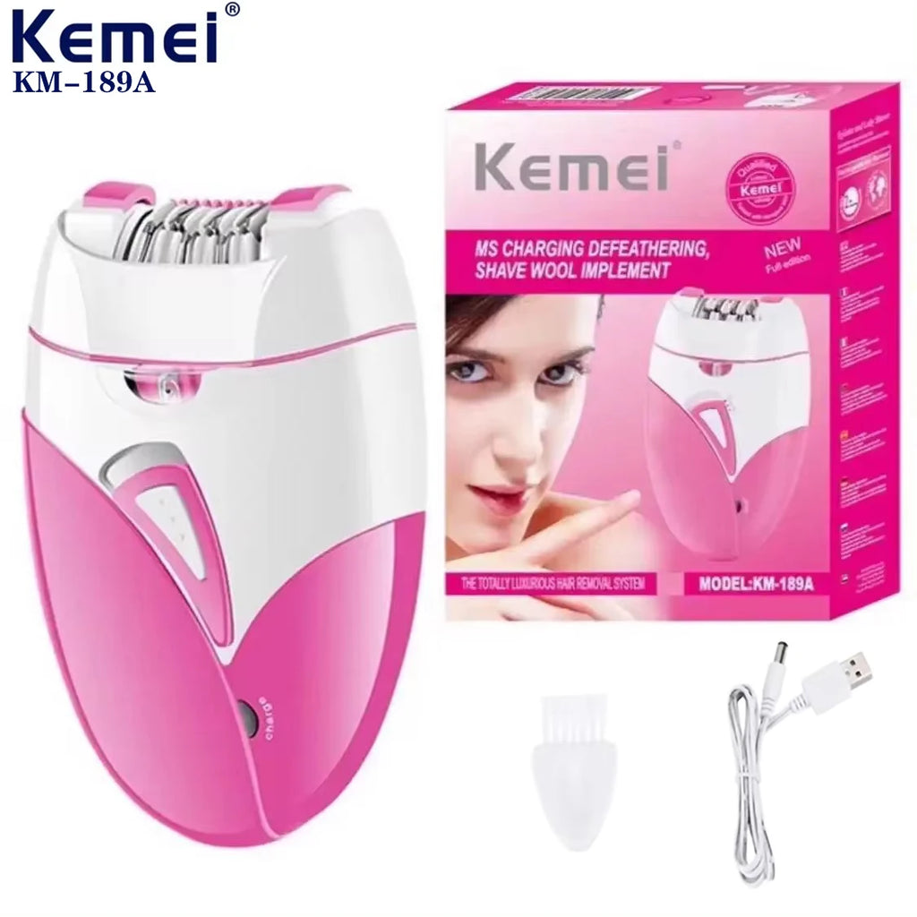 Kemei Women Epilator Electric Hair Remover