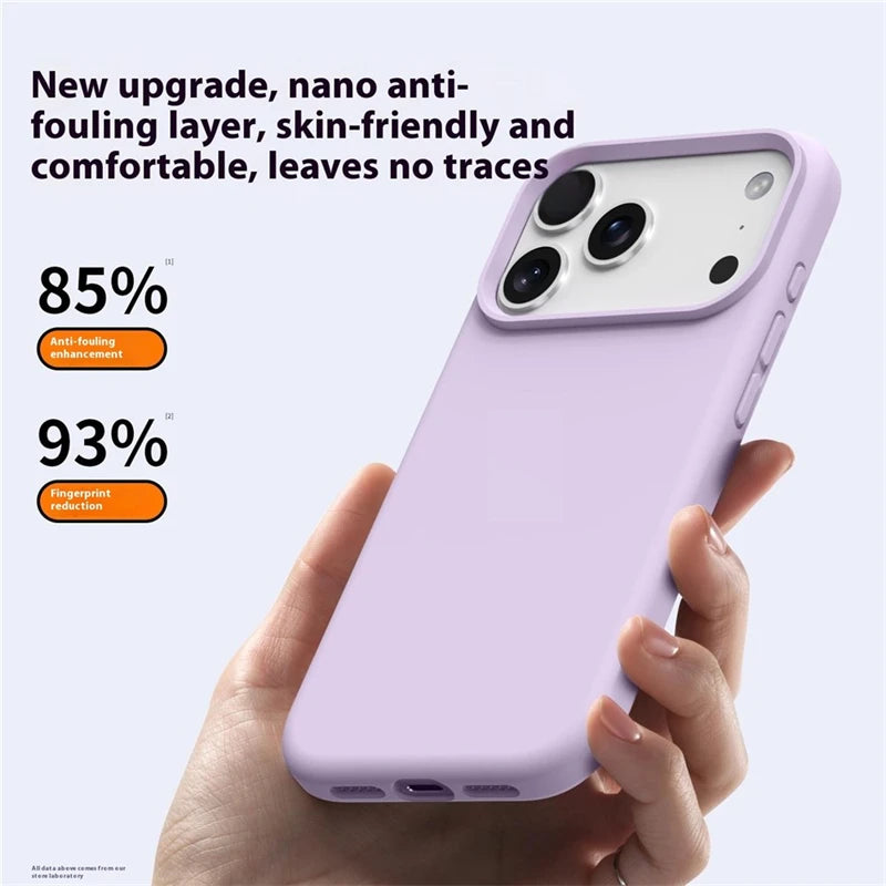 Slim Liquid Silicone Magnetic Magsafe Case for IPhone