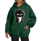 Funny Cat New Fashion Women's Hoodies Spring Autumn Winter
