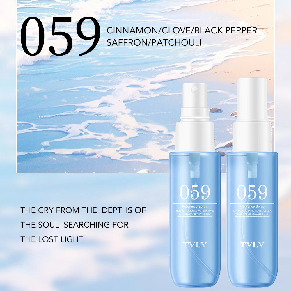 Digital Brazil Fragrance Spray 40ml Beach Coconut - Alcohol-Free Long-Lasting Scent