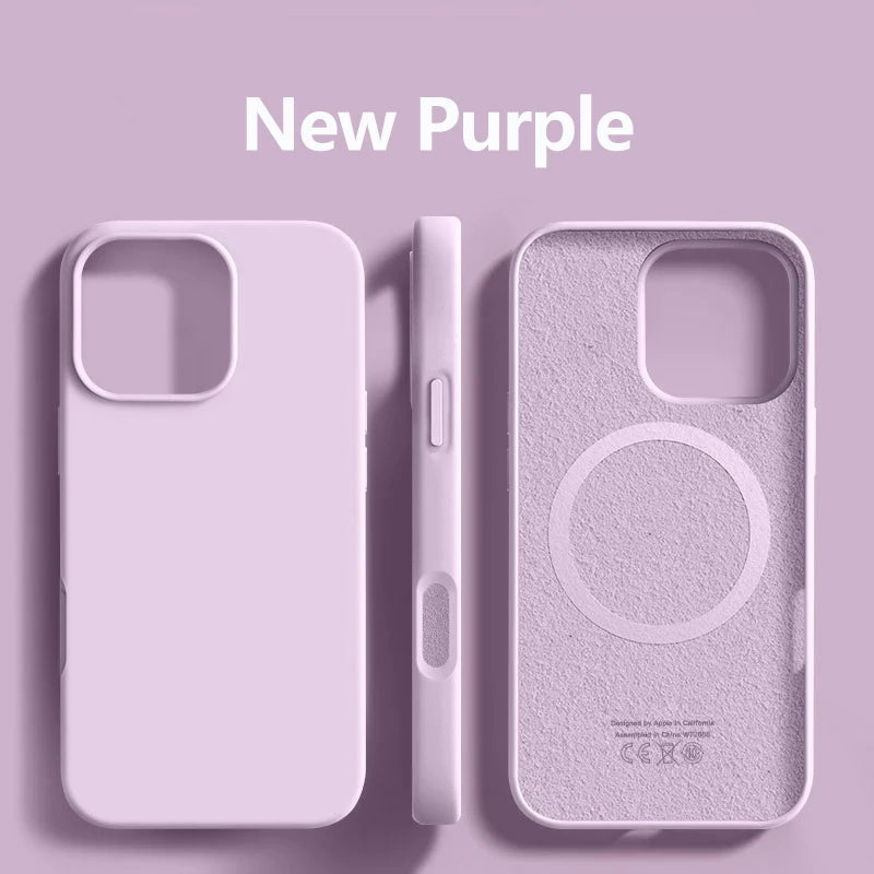 Liquid Silicone Case for iPhone  Magnetic Magsafe