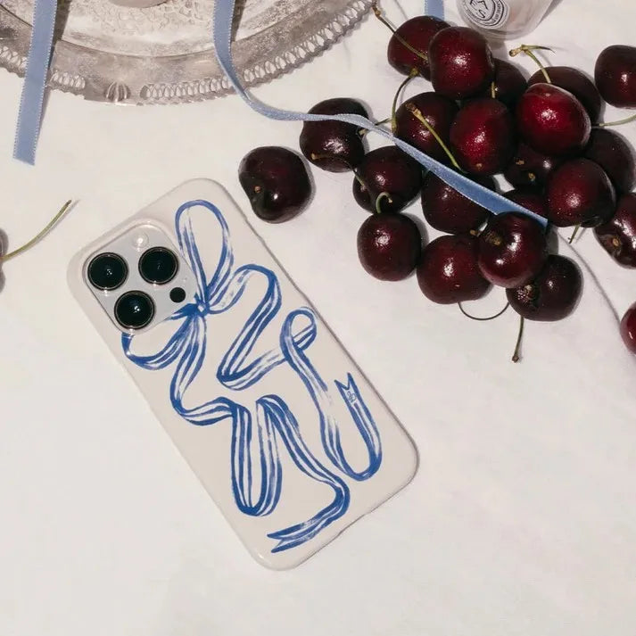 Bowerbird Ribbon Phone Case for iPhone