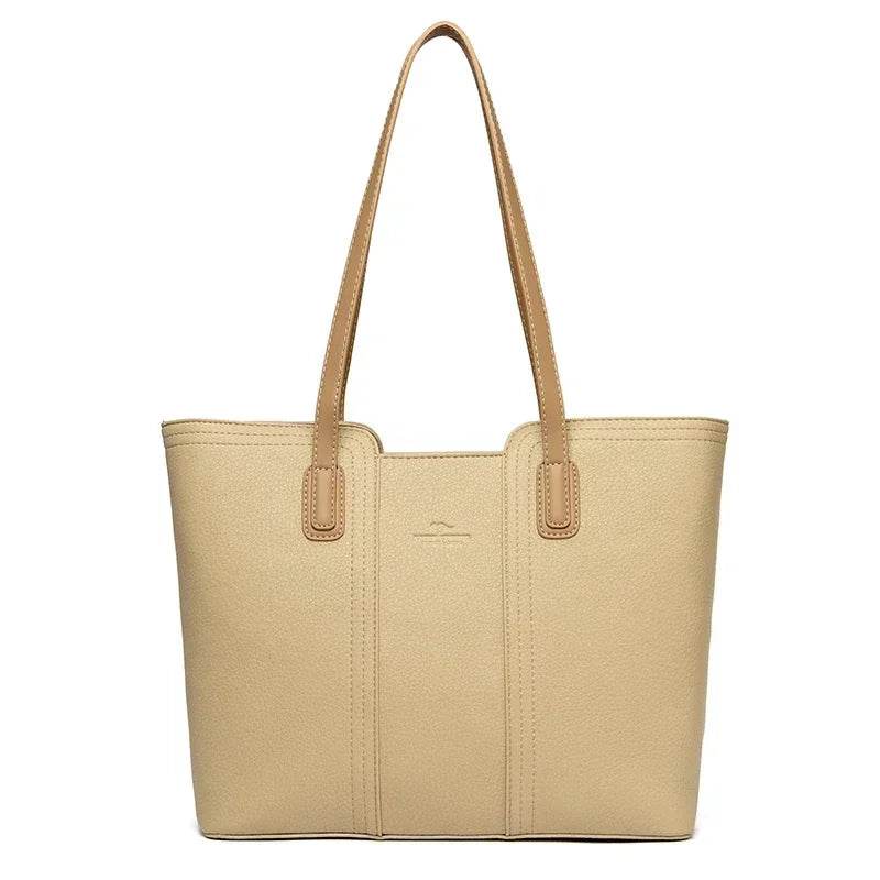 Genuine Brand 3 Layers Women Bags Designer HIgh Quality Soft Leather Large Women 2024 Shoulder Bag Messenger Handbag 2024 - Imbasat