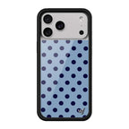 Wildflower 3D Cute Black white brown yellow Polka Dots Phone case For iPhone