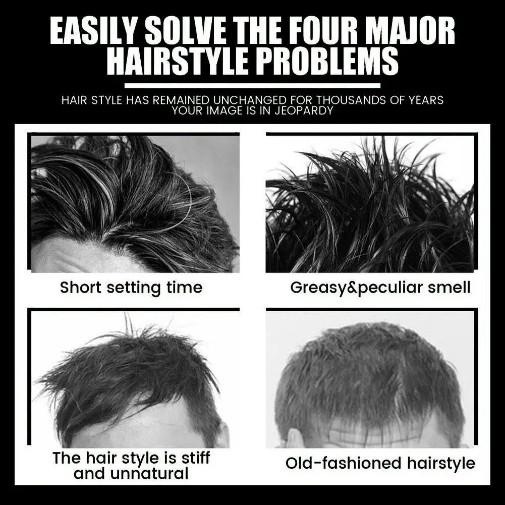 BASDE Hair Styling Wax Stick Long-Lasting Hair Styling Powder Matte Volumizing Thickening Fashion Hair Styling Spray Hair Care