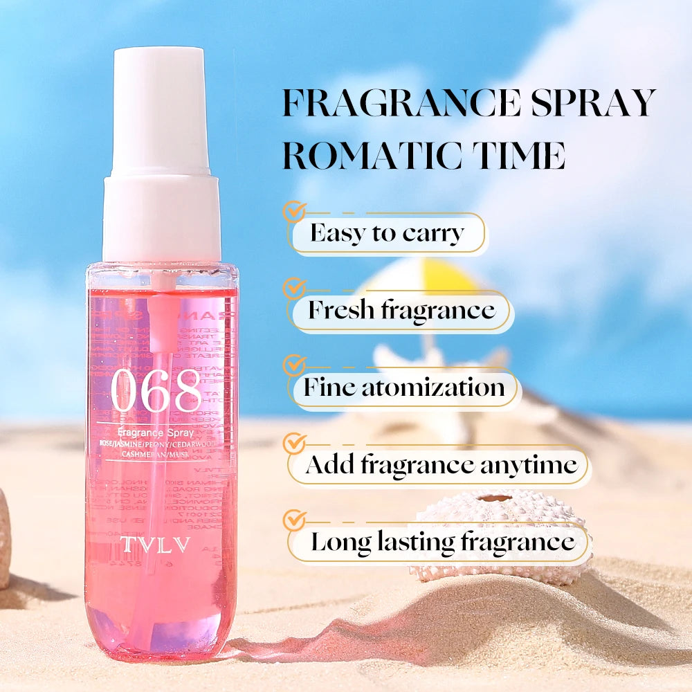 Digital Brazil Fragrance Spray 40ml Beach Coconut - Alcohol-Free Long-Lasting Scent