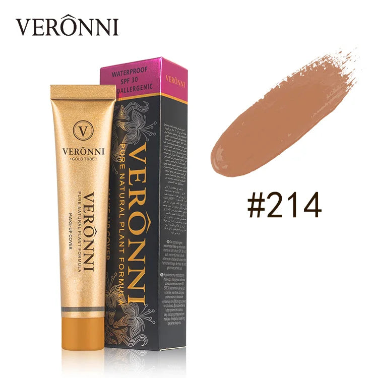 14 Shades of Matte Concealer - Complete Coverage Formula,Long-Lasting,Waterproof Foundation Makeup Contouring for Face And Body