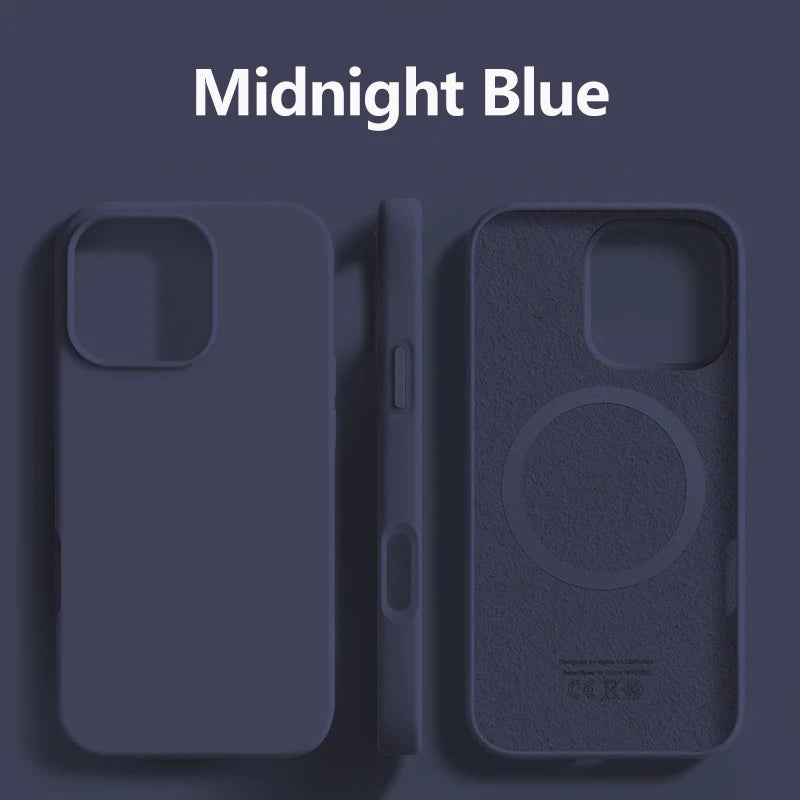 Liquid Silicone Case for iPhone  Magnetic Magsafe