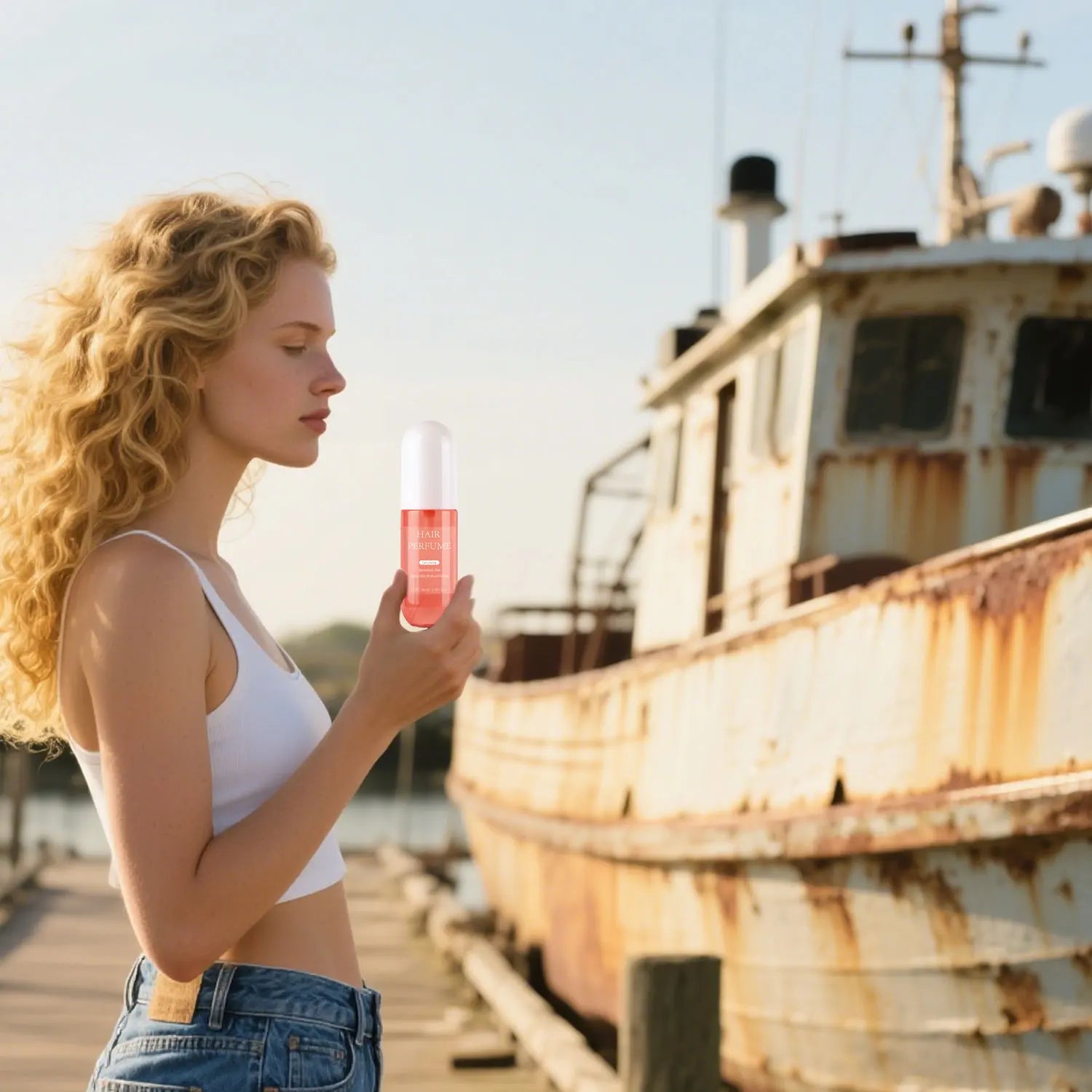 50ML Tart Cherry Body Mist For Women Freshen Hair Body & Pillows Deodorant Spray Parfum Long-Lasting Fragrance Body Spray