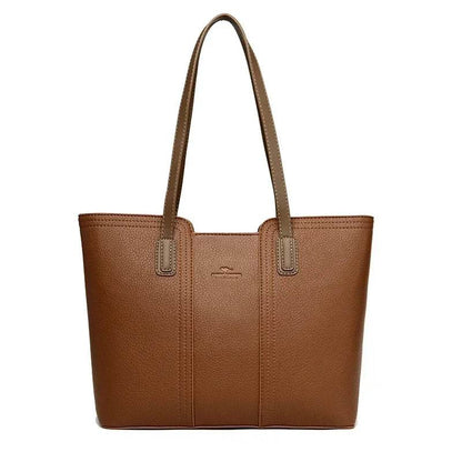 Genuine Brand 3 Layers Women Bags Designer HIgh Quality Soft Leather Large Women 2024 Shoulder Bag Messenger Handbag 2024 - Imbasat