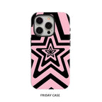 INS Retro Geometric Floral Phone Case for iPhone