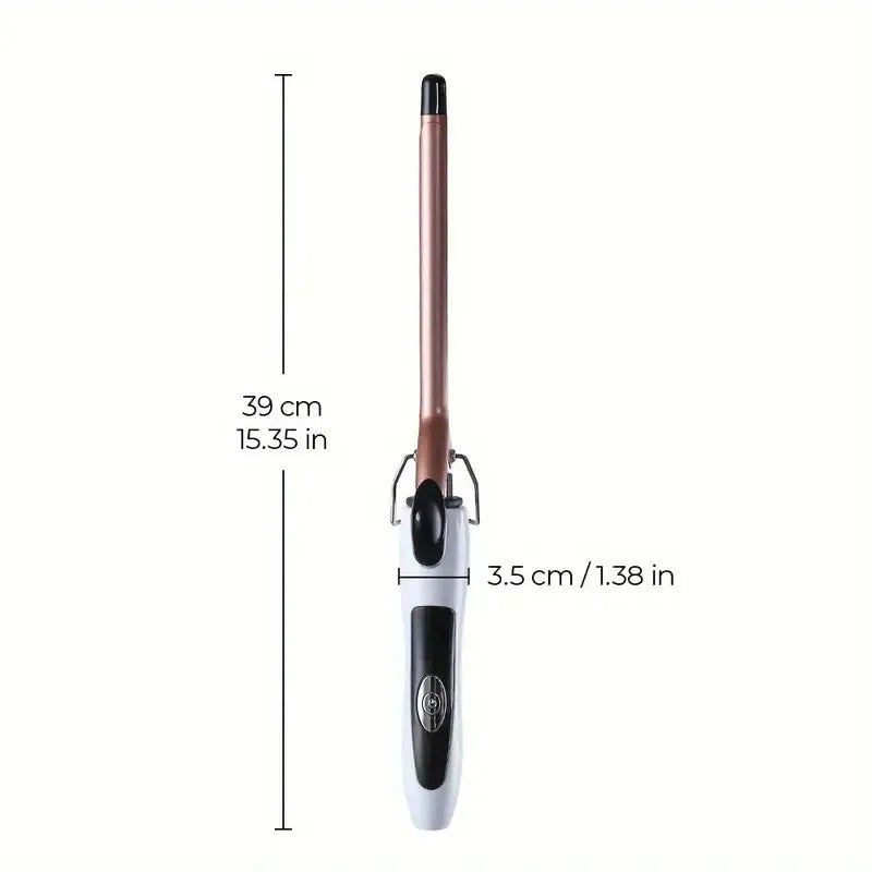 Ceramic perm bar 0.51 inch hair salon hot perm tool curling iron, fast heating, dual speed temperature control