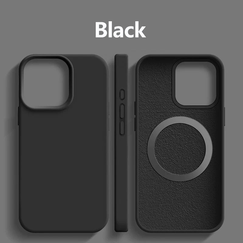 Liquid Silicone Case for iPhone  Magnetic Magsafe