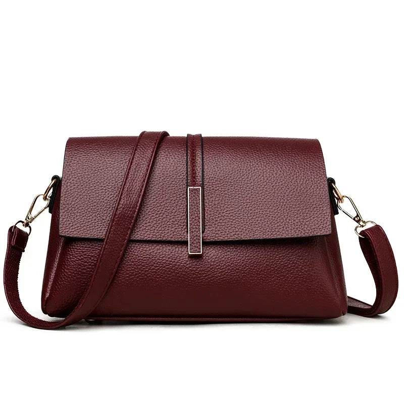PU Women's Bag 2024 New Fashion Soft Leather Shoulder Bag,Large Capacity Casual Crossbody Bag,Moda Pequeña Bolsa Cuadrada - Imbasat