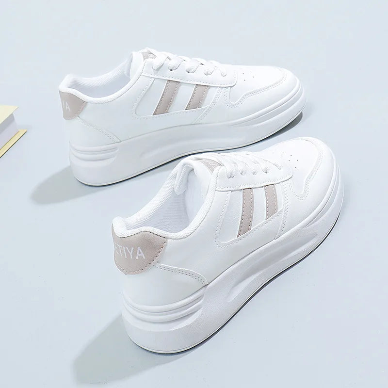 Basket Femme 2025 New Fashion Women Casual Shoes New Versatile White Shoes for Women Sneakers Gym Sports Shoes Female Trainers