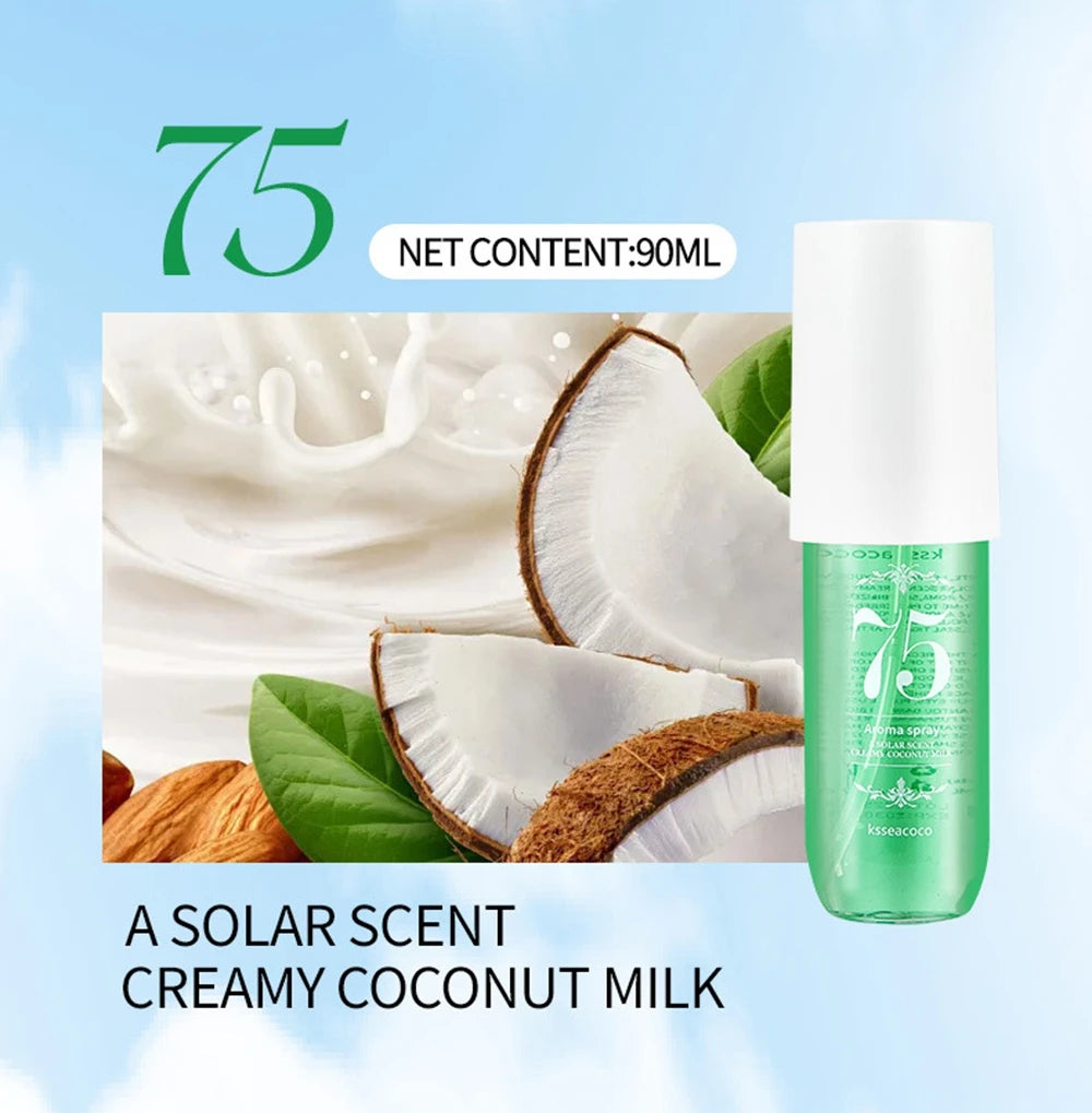 90ml perfume Alcohol Free Brazilian Digital Perfume Body Hair Long Last Fragrance Spray Niche Long-lasting Fragrance Pheromone