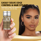 LOCKMIO Hair Wax Stick for Women and Kids Long Lasting Hold Pomade Control Broken Frizz Flyaway Styling Wax for Natural Wigs