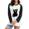 Girls Funny Climb Cute Cat Design