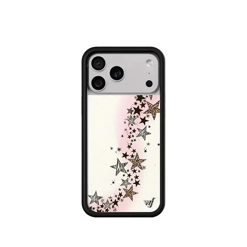 Wildflower INS Shiny Star Leopard Phone Case for iPhone