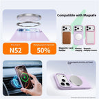 Slim Liquid Silicone Magnetic Magsafe Case for IPhone