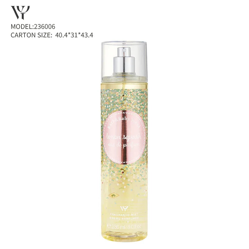 Women's Long Lasting Light Fragrance Victoria Fragrance Body Spray With Various Flavors Skin Care 236ml
