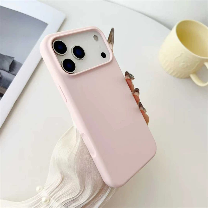 Slim Liquid Silicone Magnetic Magsafe Case for IPhone