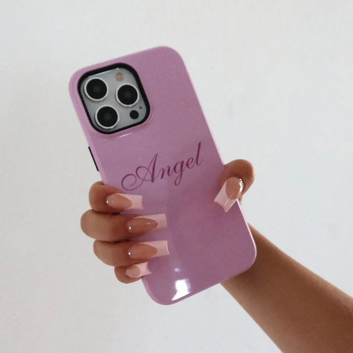 INS Pink Angel Phone Case for iPhone