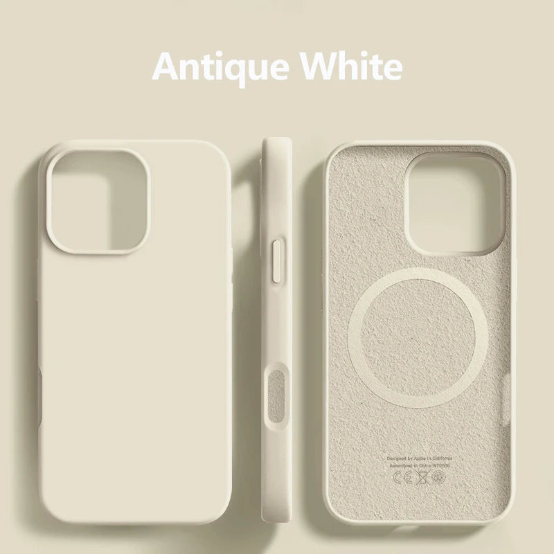 Liquid Silicone Case for iPhone  Magnetic Magsafe